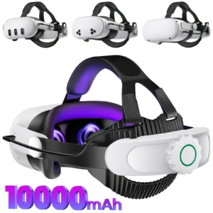Head Strap con batería 10.000MA para Oculus Meta Quest 3S/3/2