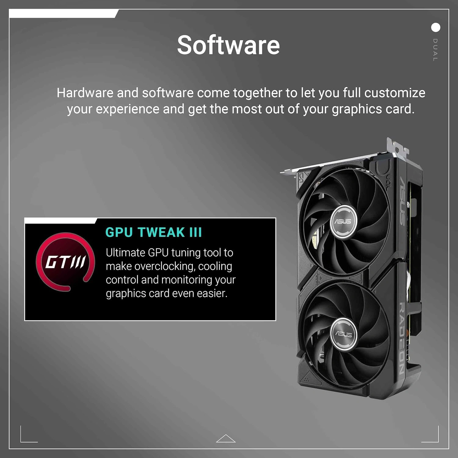 Tarjeta de video ASUS Dual RX 9060 XT 16Gb - imagen 8