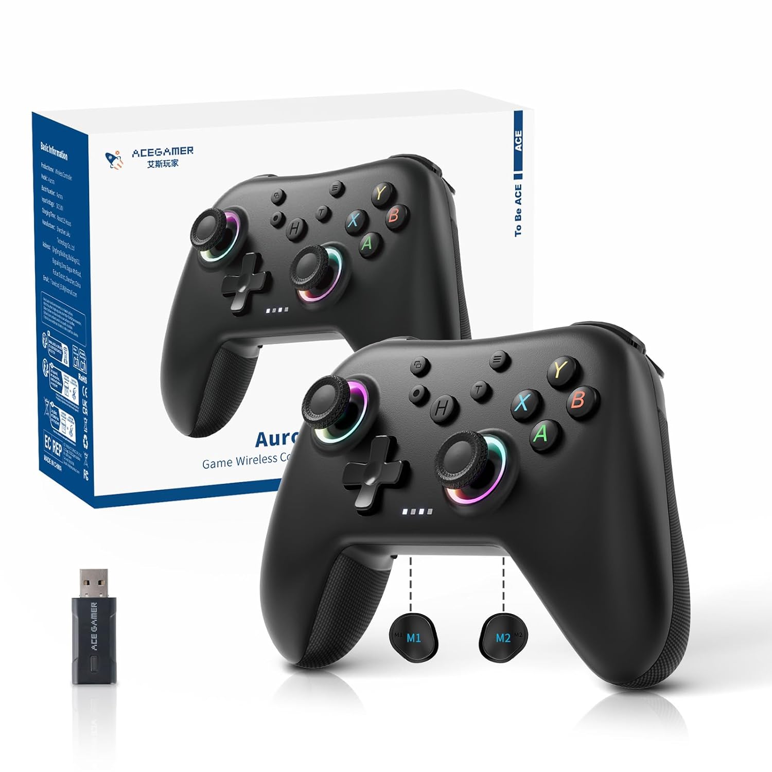 Control para PC AceGamer Aurora - imagen 2