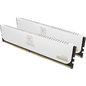 Memoria TEAM T-CREATE EXPERT DDR5 32Gb (2x16Gb) 6000MHz DIMM blanca