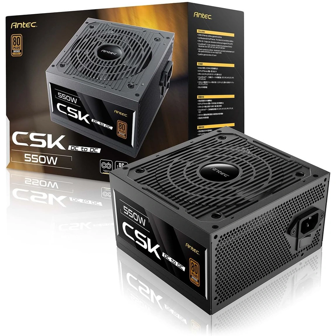 Fuente ANTEC CSK550DC 550W 80 Plus Bronze