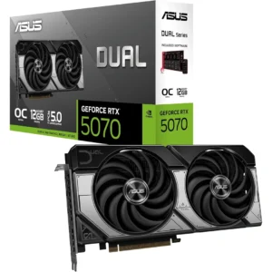 Tarjeta de Video Asus RTX 5070 12GB Dual OC