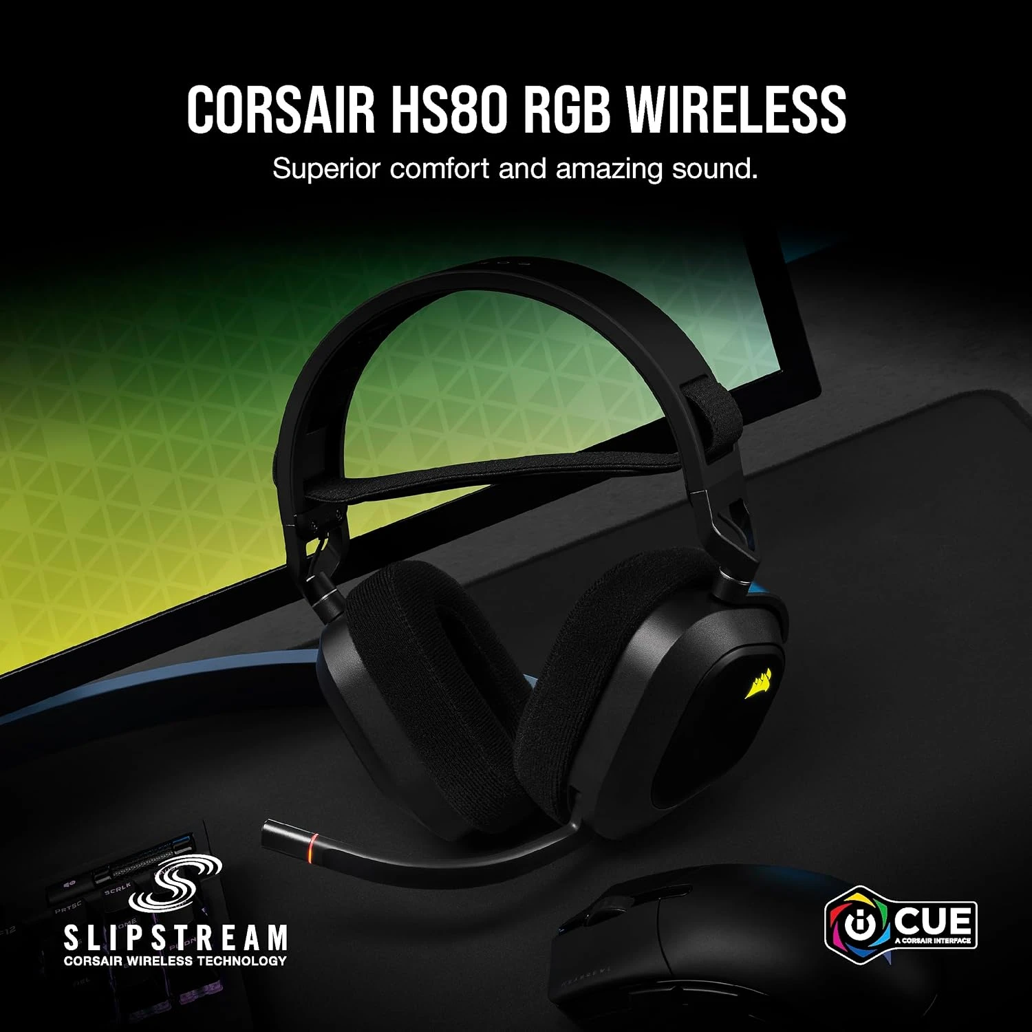 Auricular inalámbrico Corsair HS80 RGB - imagen 3