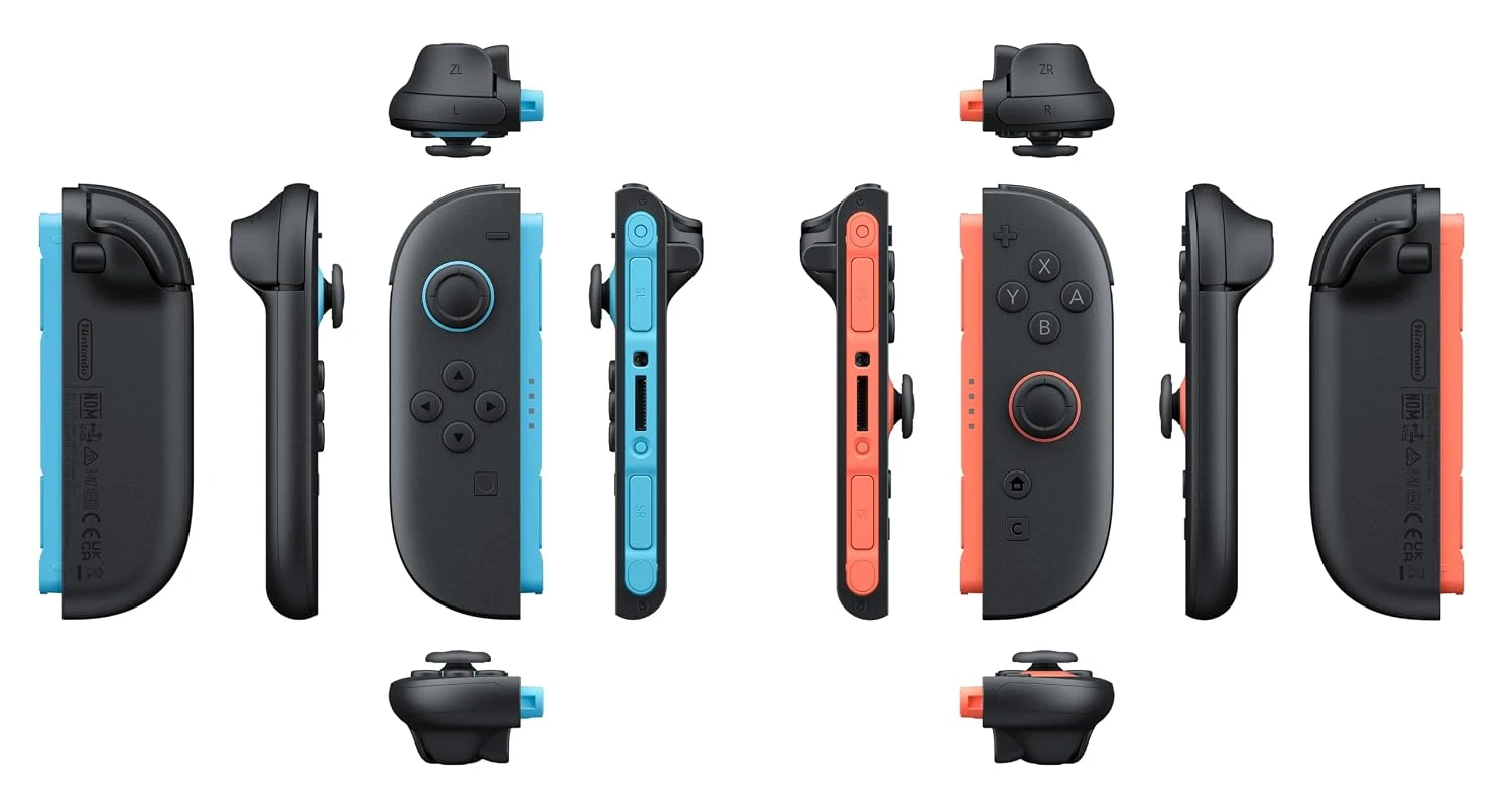 Control Joy-con azul y amarillo Nintendo Switch 2 - imagen 2