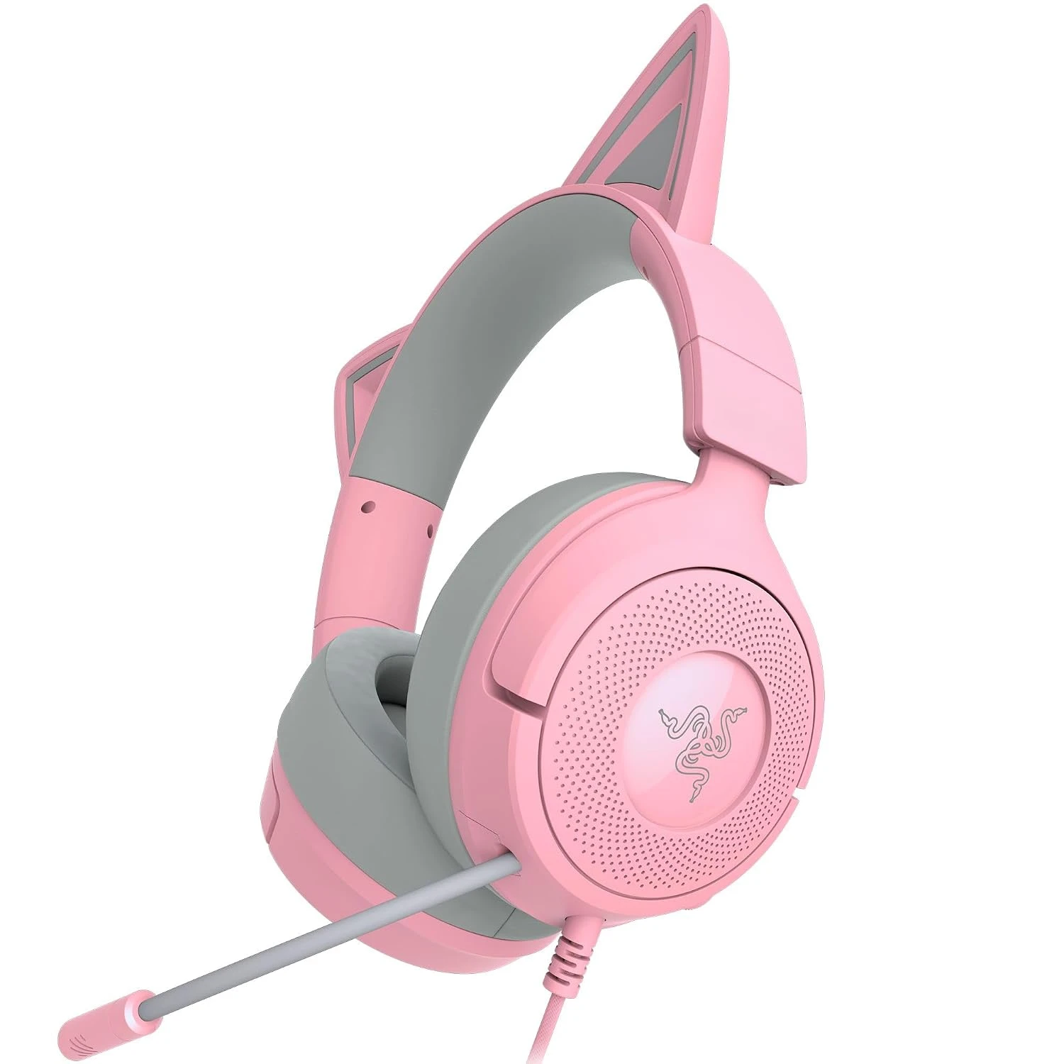 Auricular Razer Kraken Kitty V3 X rosado - imagen 2