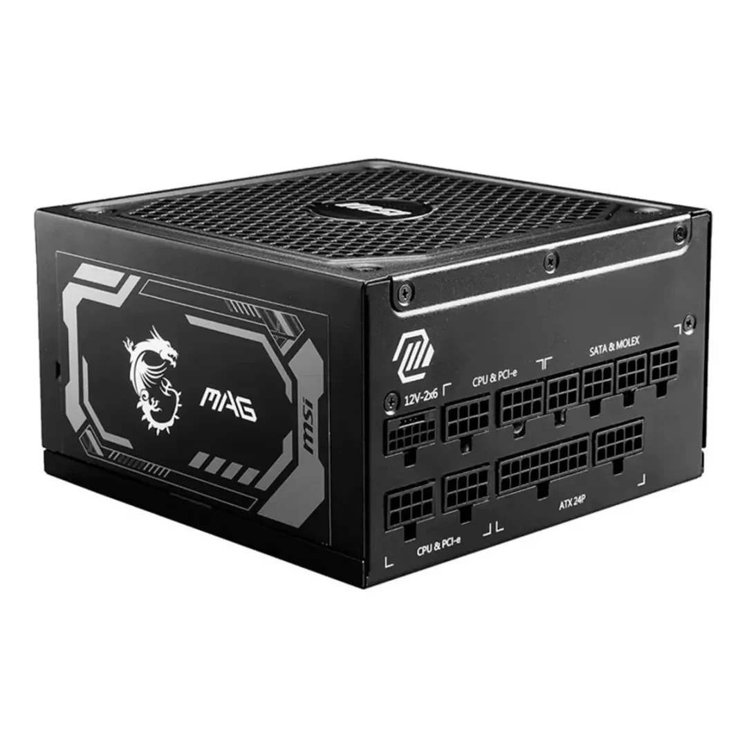 Fuente MSI MAG A1250GL PCIE5 1250W 80 Plus Gold Modular