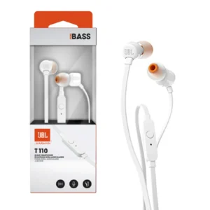 Auricular In-Ear JBL T110 blanco