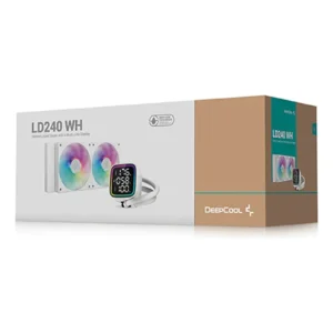 Water Cooling DeepCool LD240 240mm LCD ARGB blanco