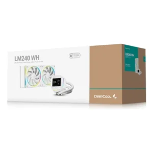 Water Cooling DeepCool LM240 240mm LCD ARGB blanco