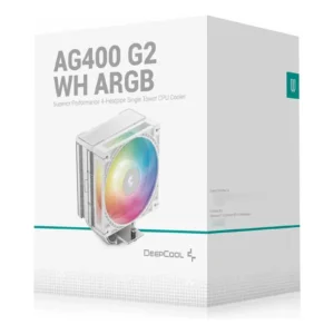 Cooler DeepCool AG400 G2 ARGB blanco