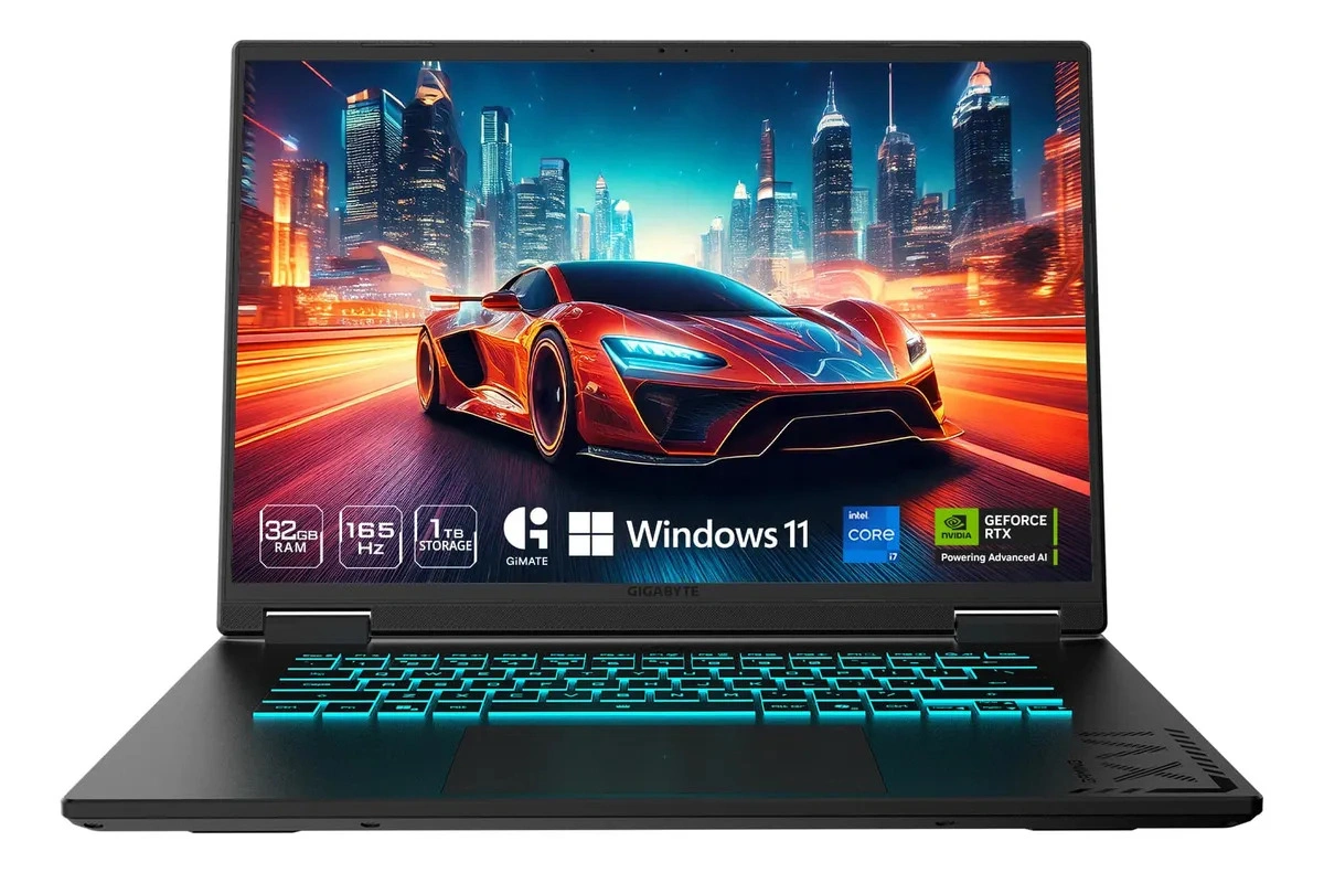Notebook Gamer Gigabyte Gaming A16 Core i7 13620H 16GB 1TB SSD 16" FHD+ 165Hz RTX 5060 - imagen 4