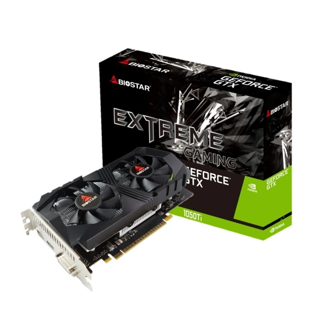Tarjeta de video Biostar GTX 1050 Ti 4GB