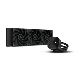 DeepCool LS720S ZERO DARK - radiador de 360mm, tres ventiladores y bomba