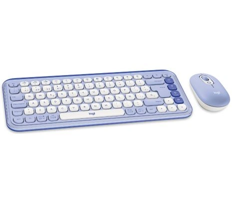 Combo Logitech POP Icon Teclado y Mouse Bluetooth lila - imagen 2
