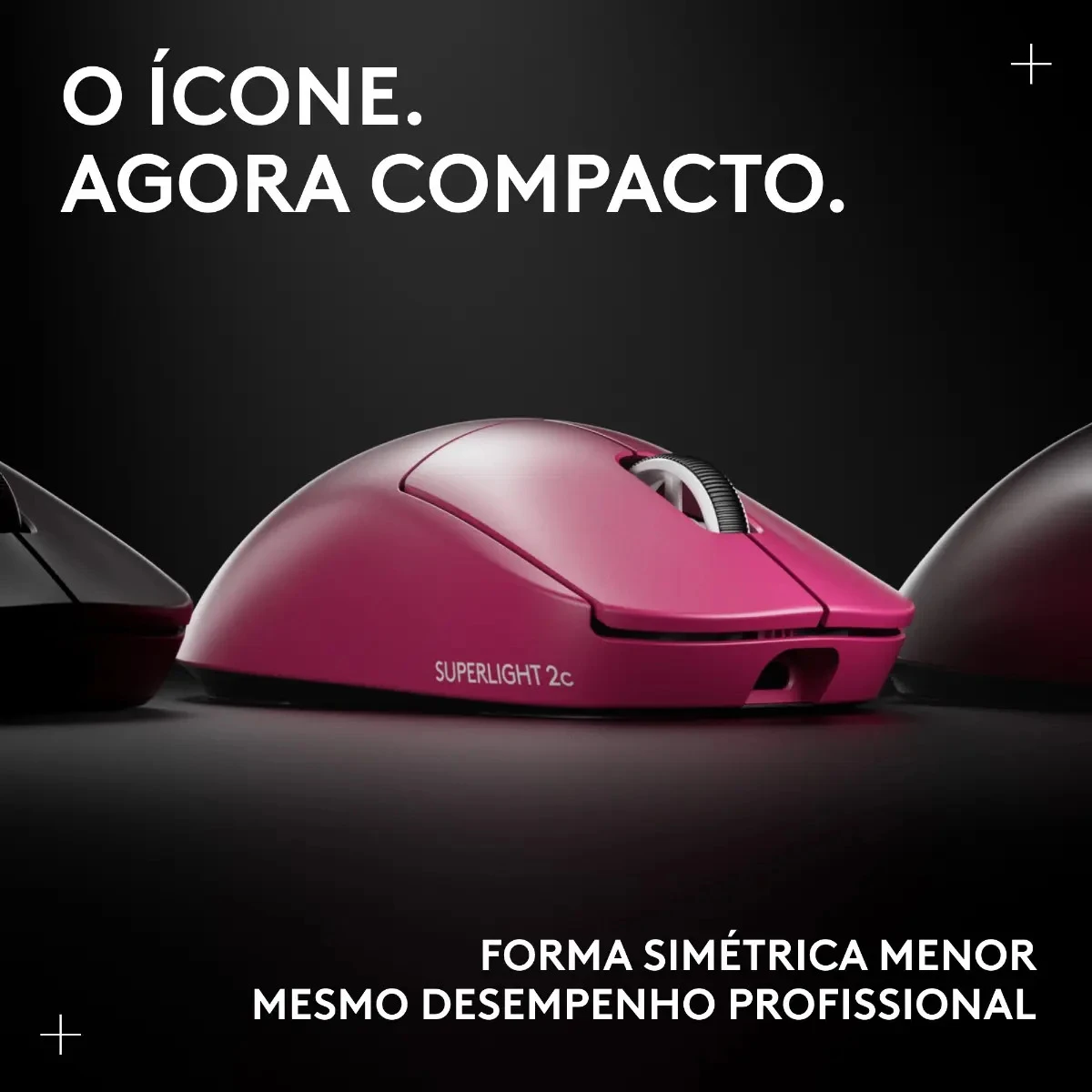 Mouse Logitech G Pro X Superlight 2c Lightspeed Inalambrico rosa - imagen 2
