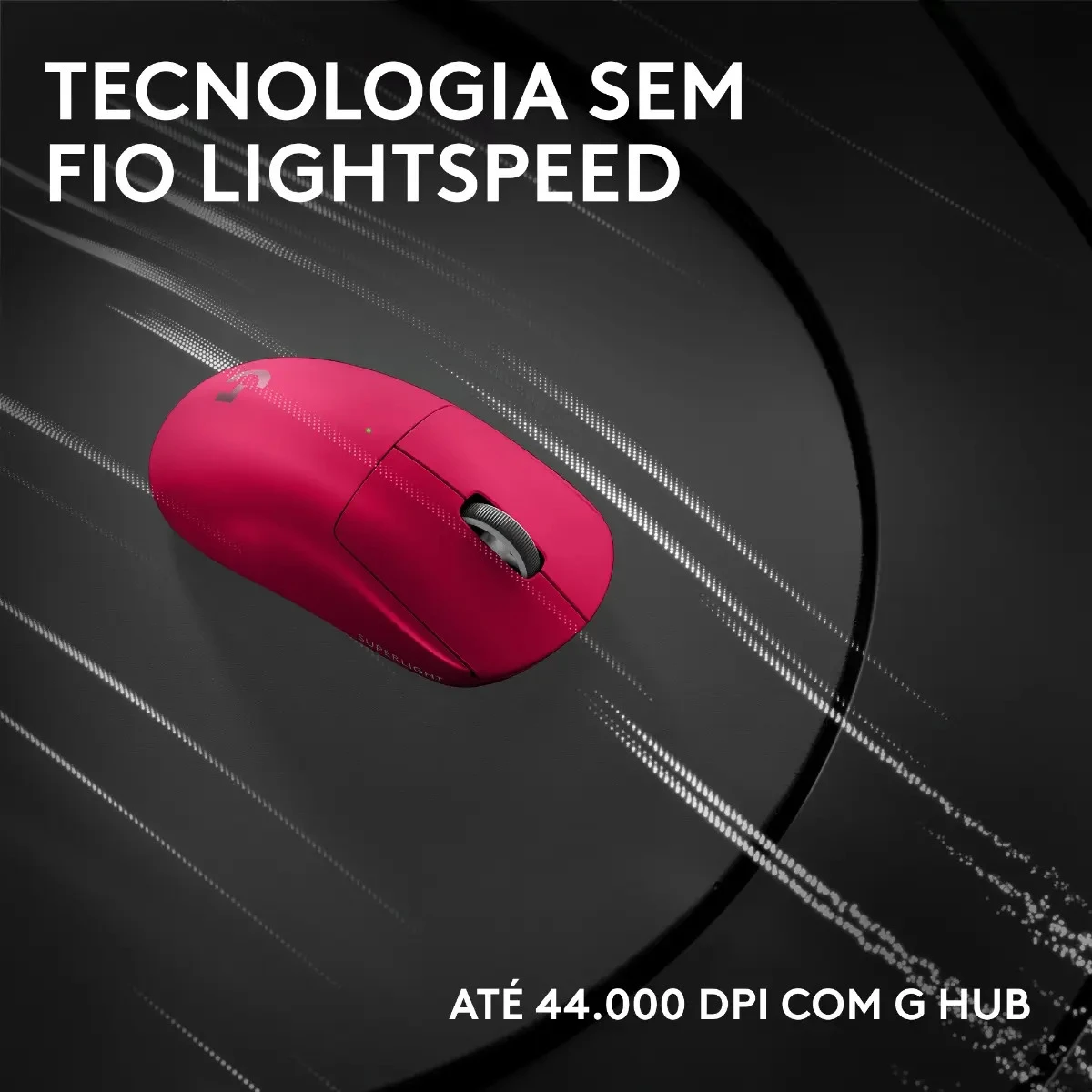 Mouse Logitech G Pro X Superlight 2c Lightspeed Inalambrico rosa - imagen 4