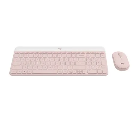Combo Logitech MK470 Teclado y Mouse Inalambrico rosa - imagen 4