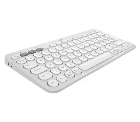 Teclado Inalambrico Logitech K380S Pebble Keys 2 blanco - imagen 4