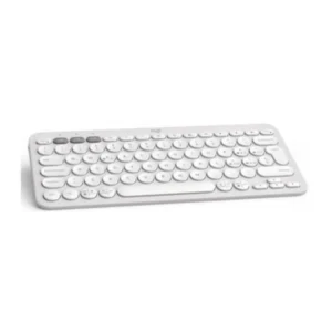 Teclado Inalambrico Logitech K380S Pebble Keys 2 blanco