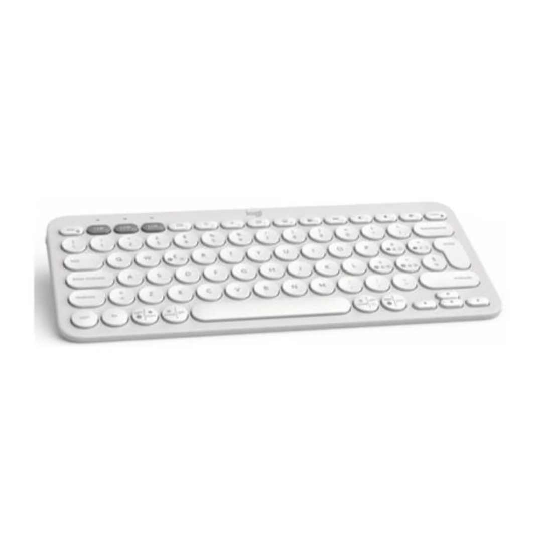 Teclado Inalambrico Logitech K380S Pebble Keys 2 blanco