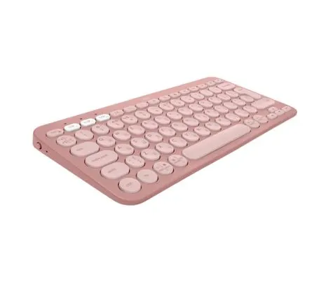 Teclado Inalambrico Logitech K380S Pebble Keys 2 rosa - imagen 4