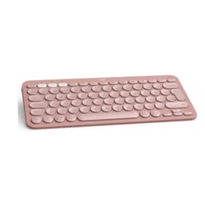 Teclado Inalambrico Logitech K380S Pebble Keys 2 rosa
