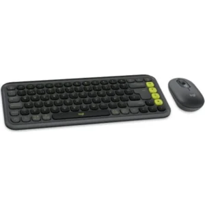 Combo Logitech POP Icon Teclado y Mouse Bluetooth grafito