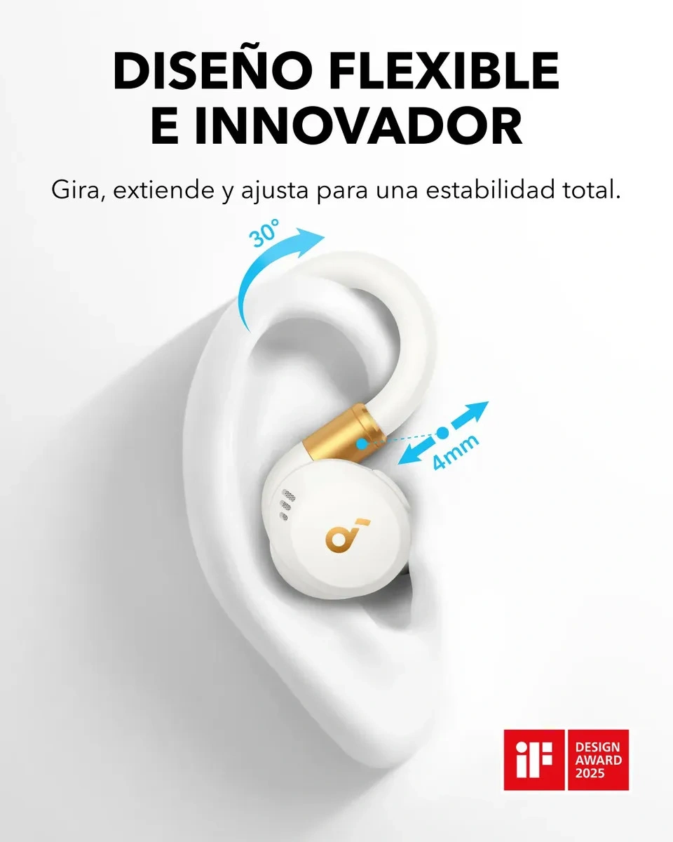 Auricular TWS Soundcore Sport X20 ANC blanco - imagen 4