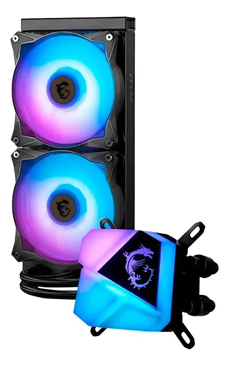Water Cooling MSI MAG CoreLiquid 240 240mm ARGB - imagen 3