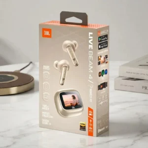 Auricular TWS JBL Live Beam 4 ANC champagne