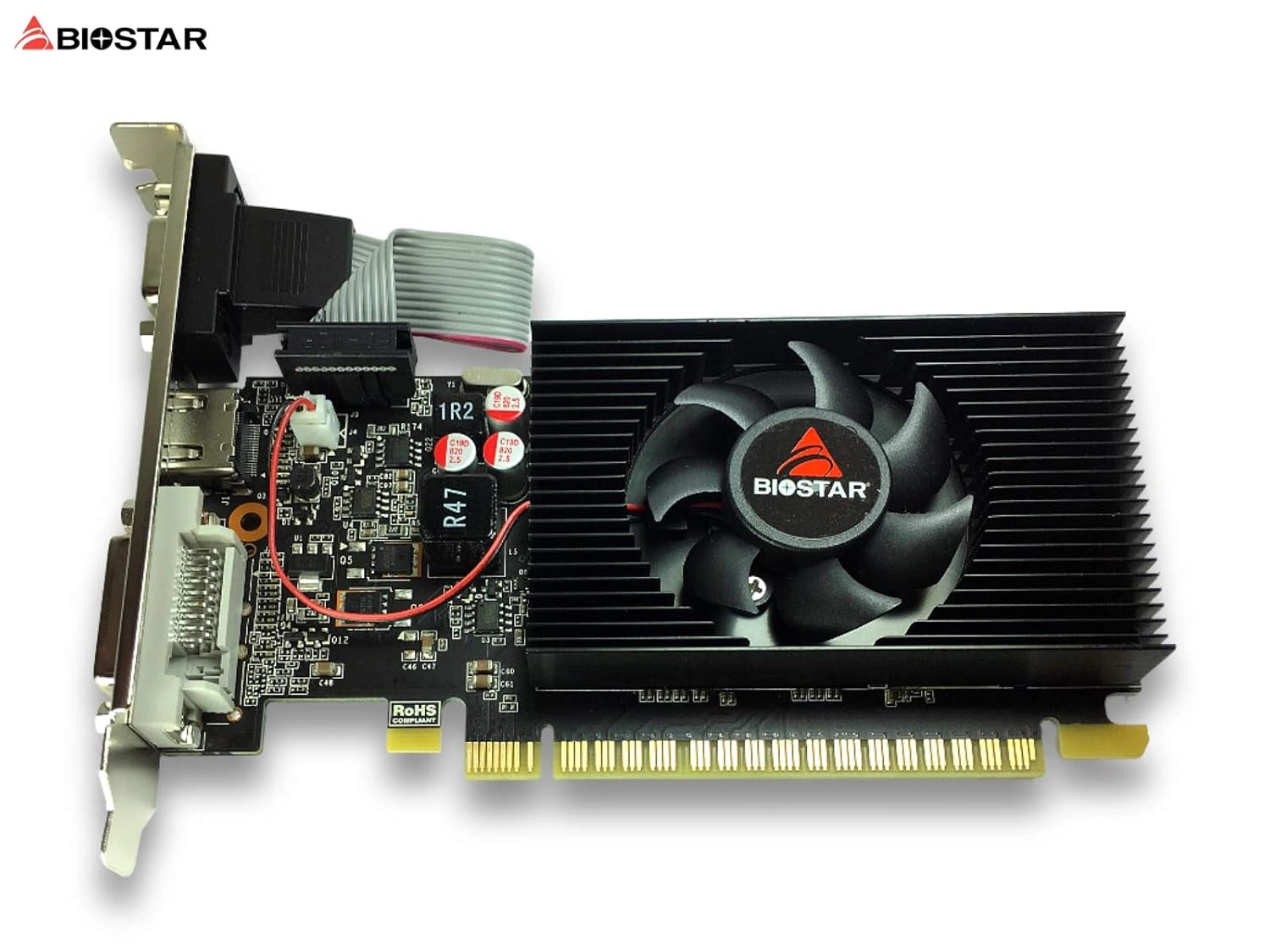 Tarjeta de video Biostar GT 710 2GB DDR3 Low Profile - imagen 2