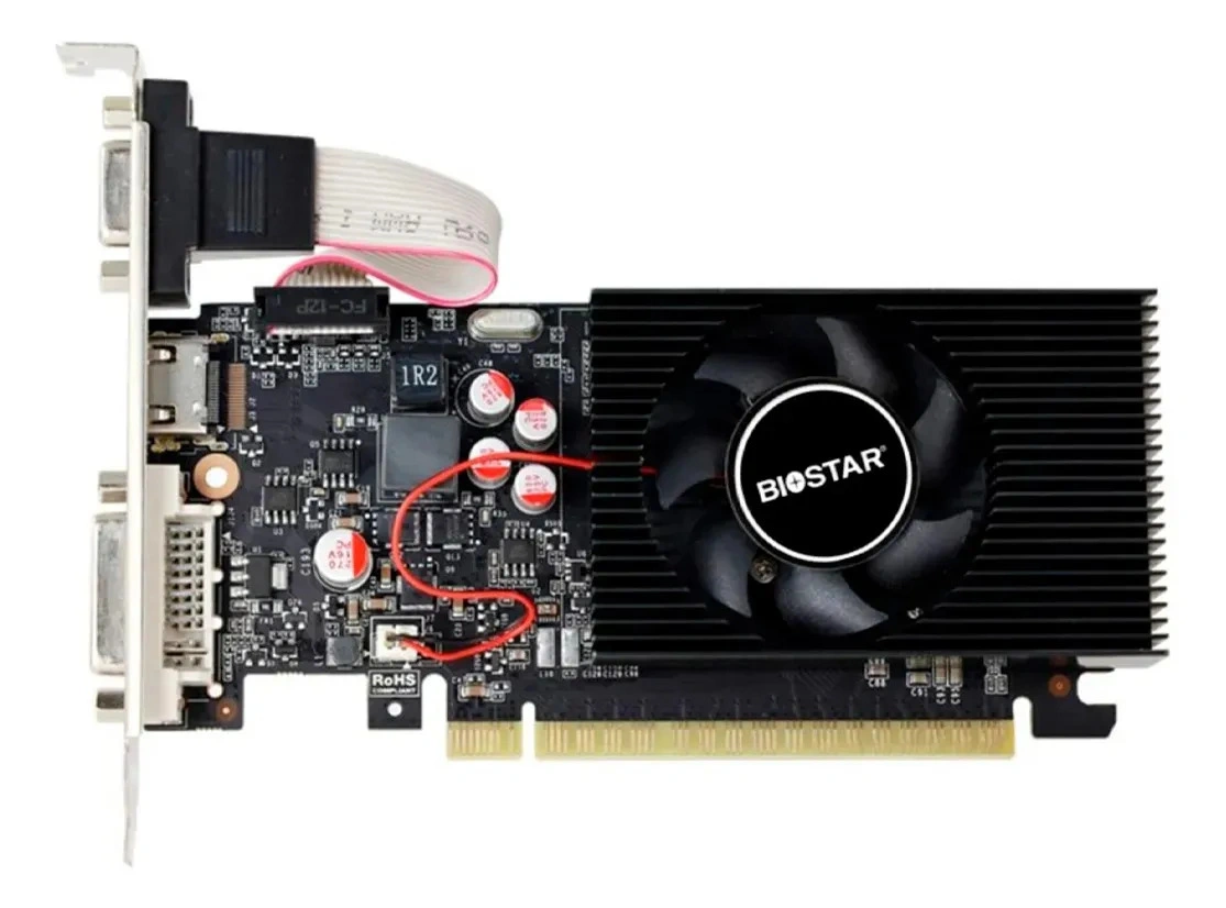 Tarjeta de video Biostar GT 710 2GB DDR3 Low Profile - imagen 3