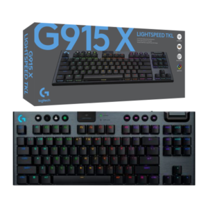 Teclado mecánico inalámbrico Logitech G915 X Lightspeed TKL RGB