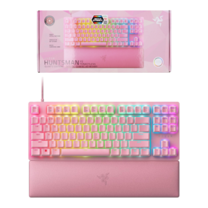 Teclado óptico Razer Huntsman V2 TKL Quartz