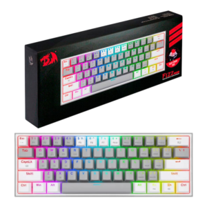 Teclado mecánico inalámbrico Redragon K616 Fizz Pro blanco/gris