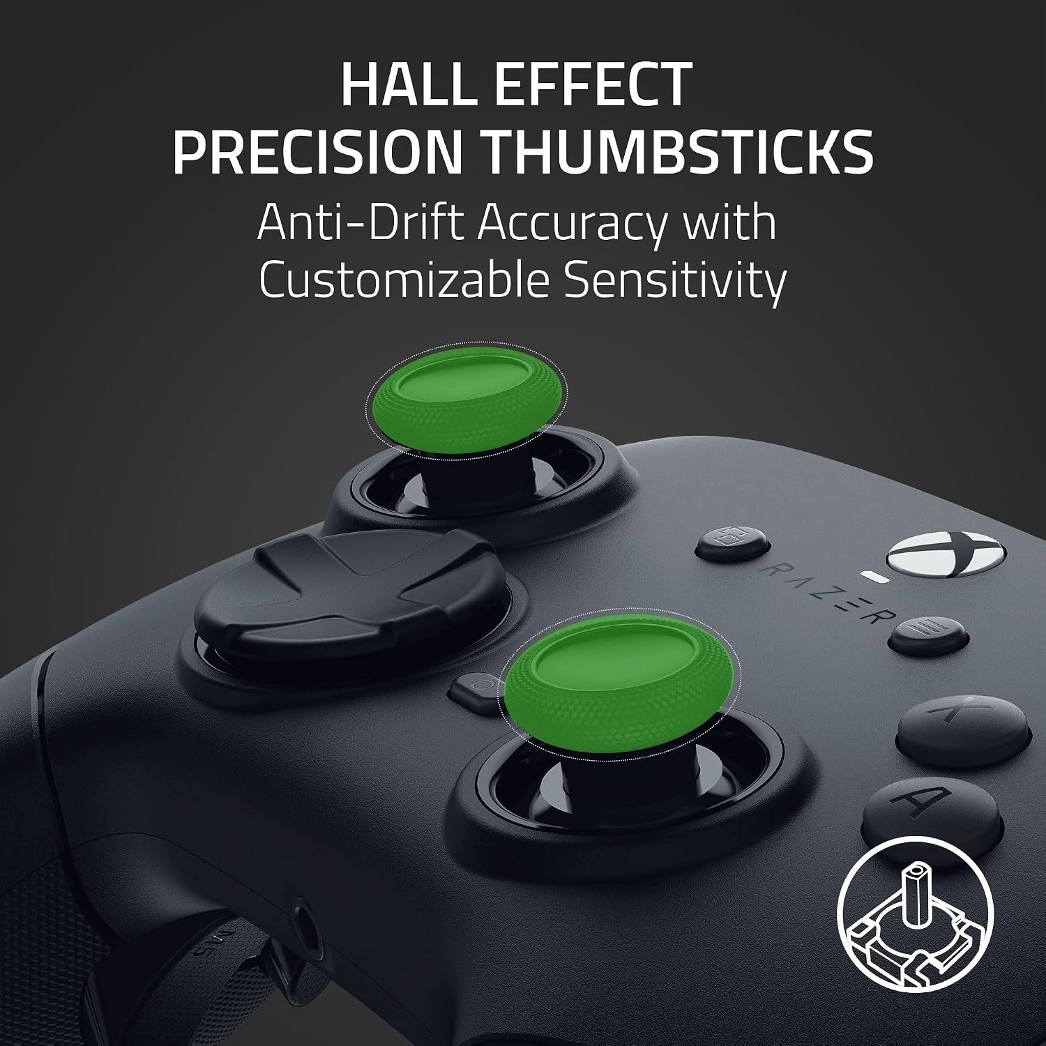 Razer Wolverine V3 Tournament Edition Wired Xbox Gaming Controller, Black - imagen 6