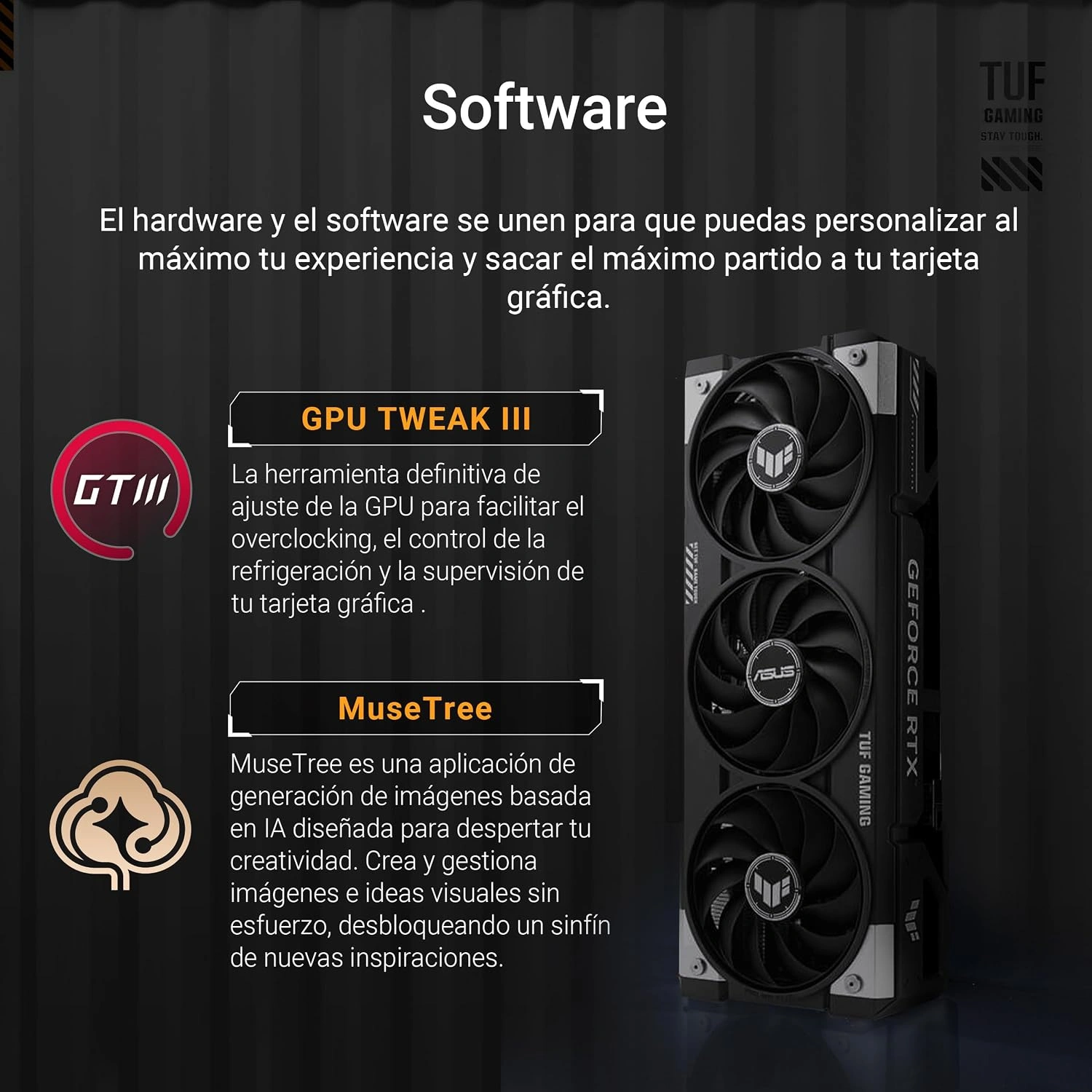 Tarjeta de video ASUS TUF RTX 5060 OC 8Gb - imagen 8