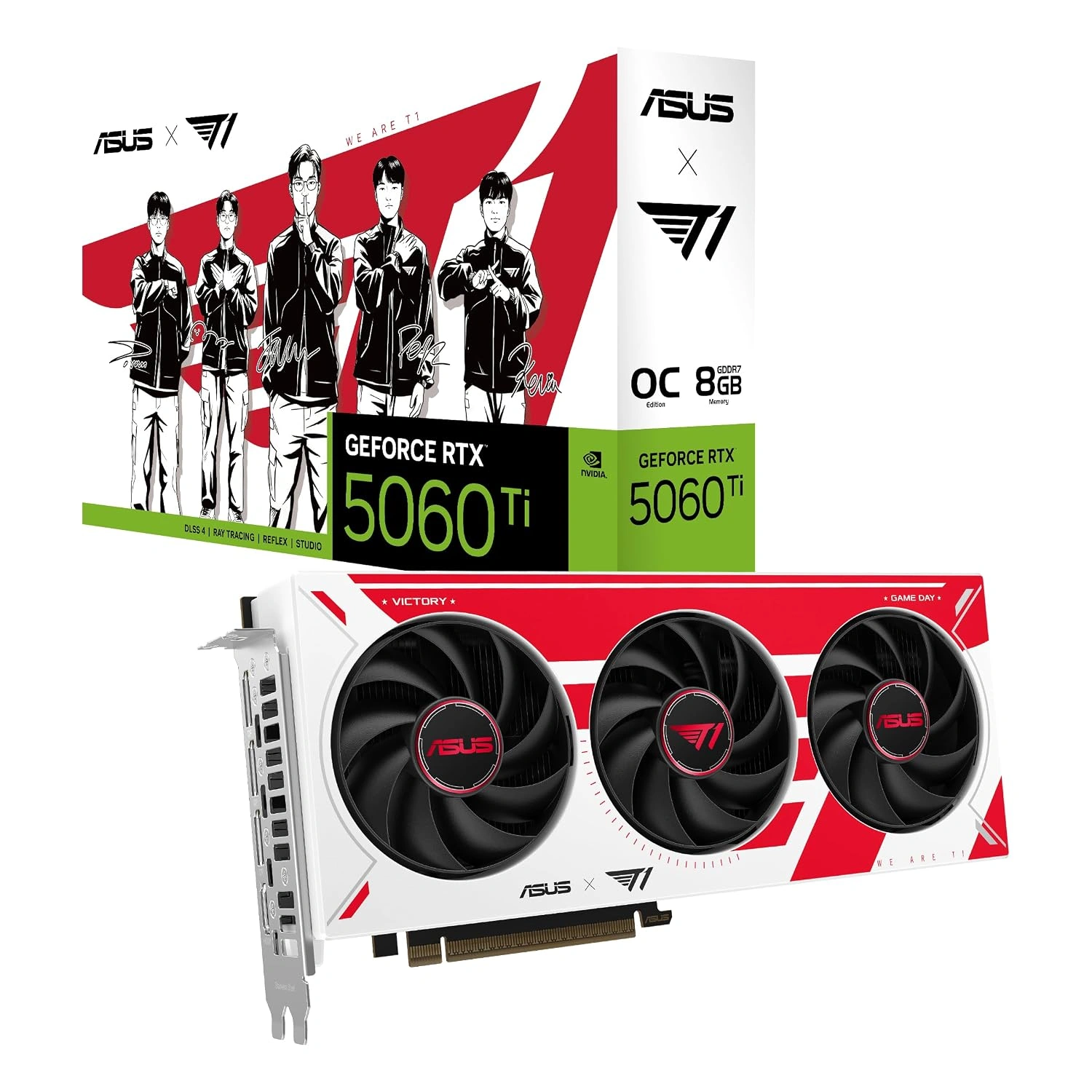 Tarjeta de video ASUS The T1 RTX 5060 Ti 8GB - imagen 2