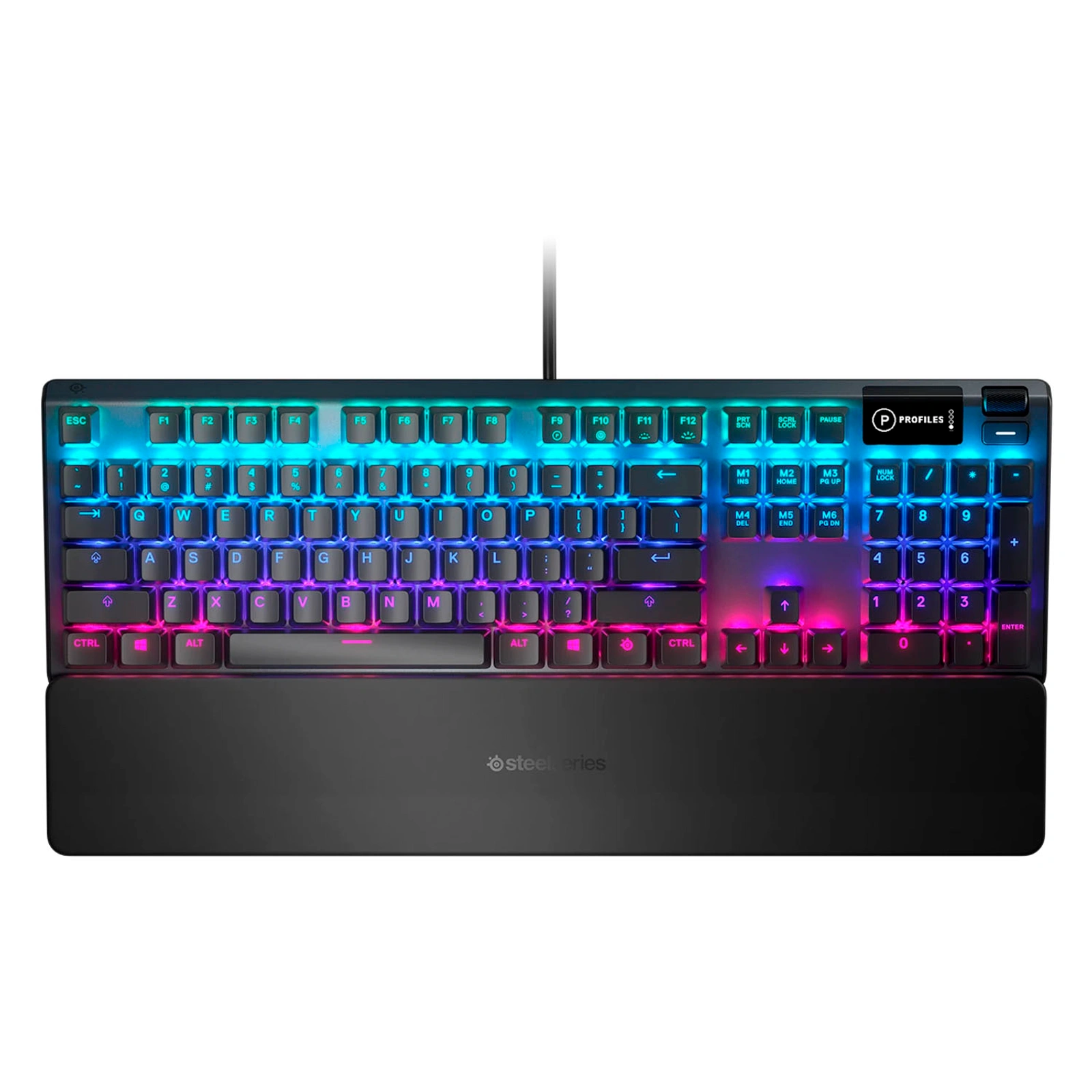 Imagen de Teclado híbrido SteelSeries Apex 5 OLED RGB