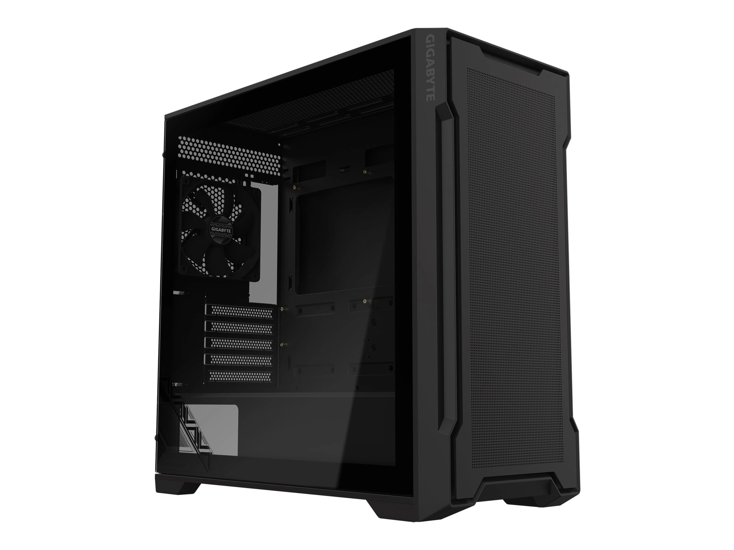 Gabinete Gigabyte C102 Glass Micro ATX 2 Fans - imagen 2