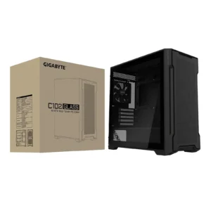 Gabinete Gigabyte C102 Glass Micro ATX 2 Fans