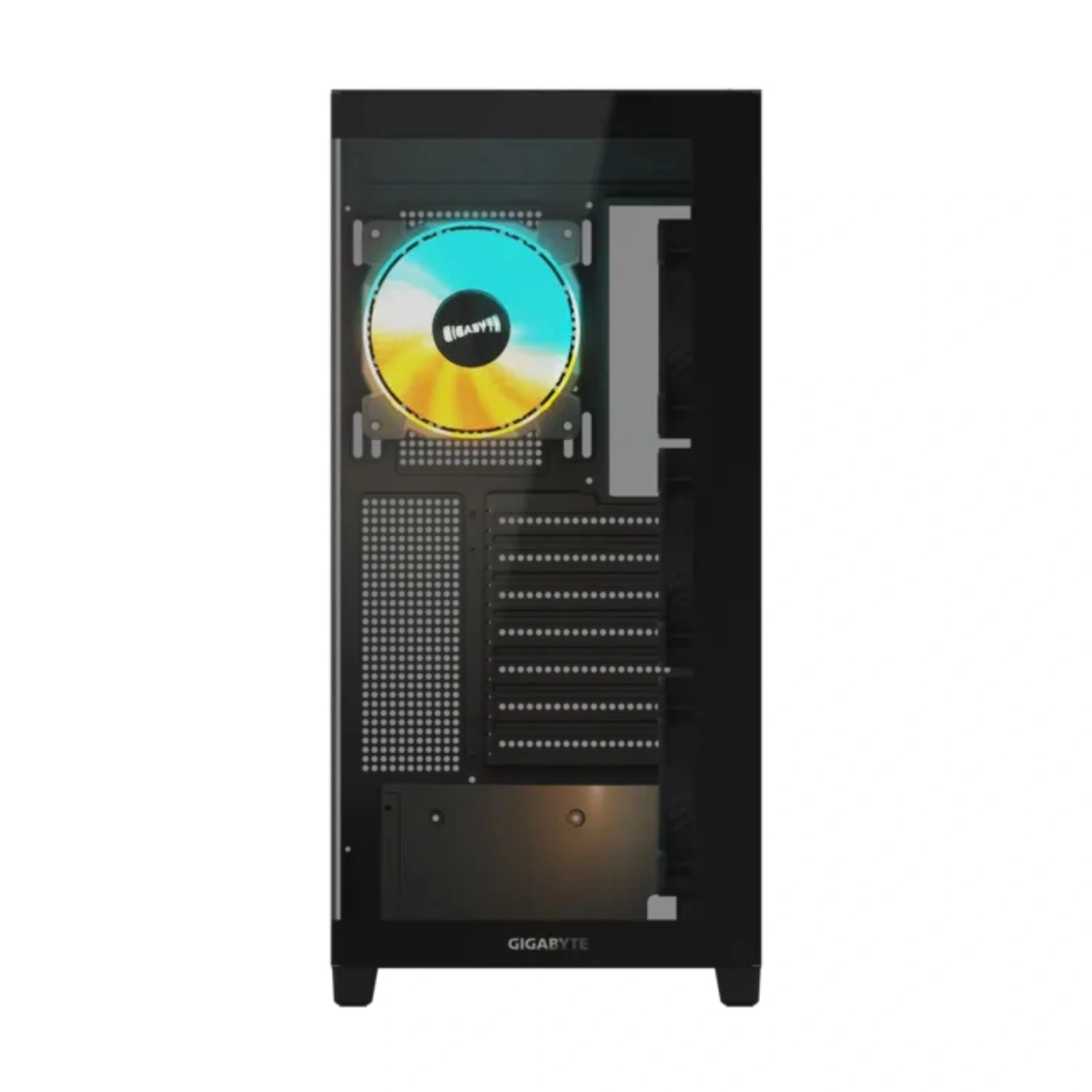 Gabinete Gigabyte C500 Panoramic Stealth ARGB 4 Fans - imagen 4