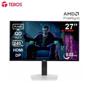 Monitor Teros TE-2790G 27" 1440p 240Hz QD-OLED 0.03ms blanco