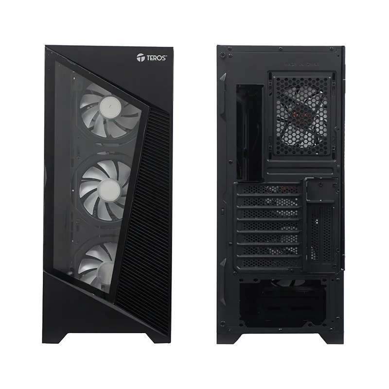 Gabinete Teros TE-1330G Mid Tower ARGB 4 Fans - imagen 3