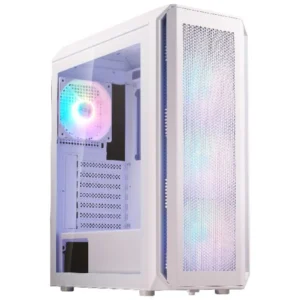 Gabinete XPG Valor Air Plus ARGB Mid Tower 4 Fans Blanco
