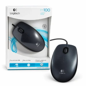 LOGITECH 910-003241/001648/1601 MOUSE M100 OPTICO USB con su caja