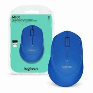 LOGITECH 910-004361 MOUSE M280 BLUE INALAMBRICO con su caja