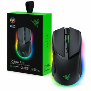 Mouse inalámbrico Razer Cobra Pro con su caja