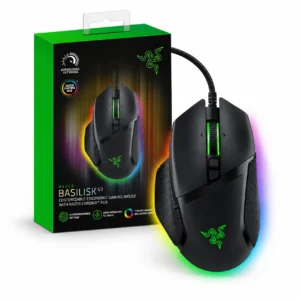 Mouse RAZER Basilisk V3 cableado con su caja