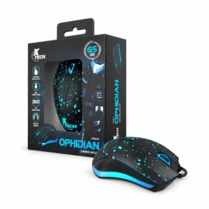 Mouse Xtech XTM-411 USB 3600 DPI con su empaque
